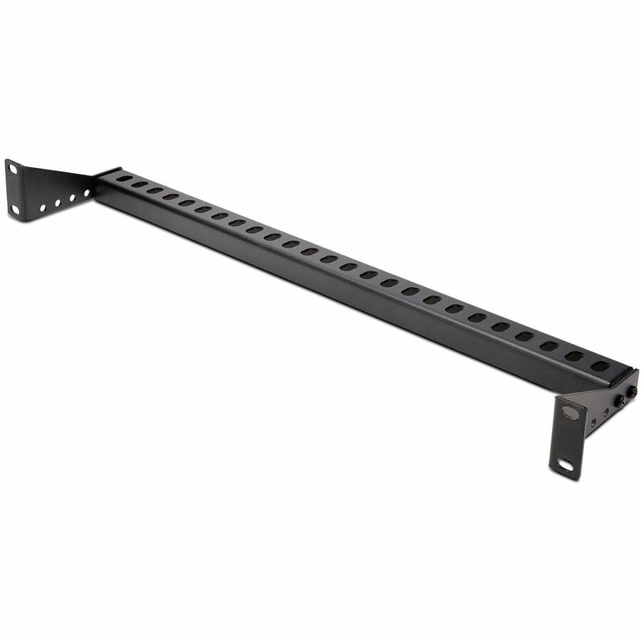 StarTech.com 1U Horizontal Cable Management Bar with Adjustable Depth for 19-Inch Racks