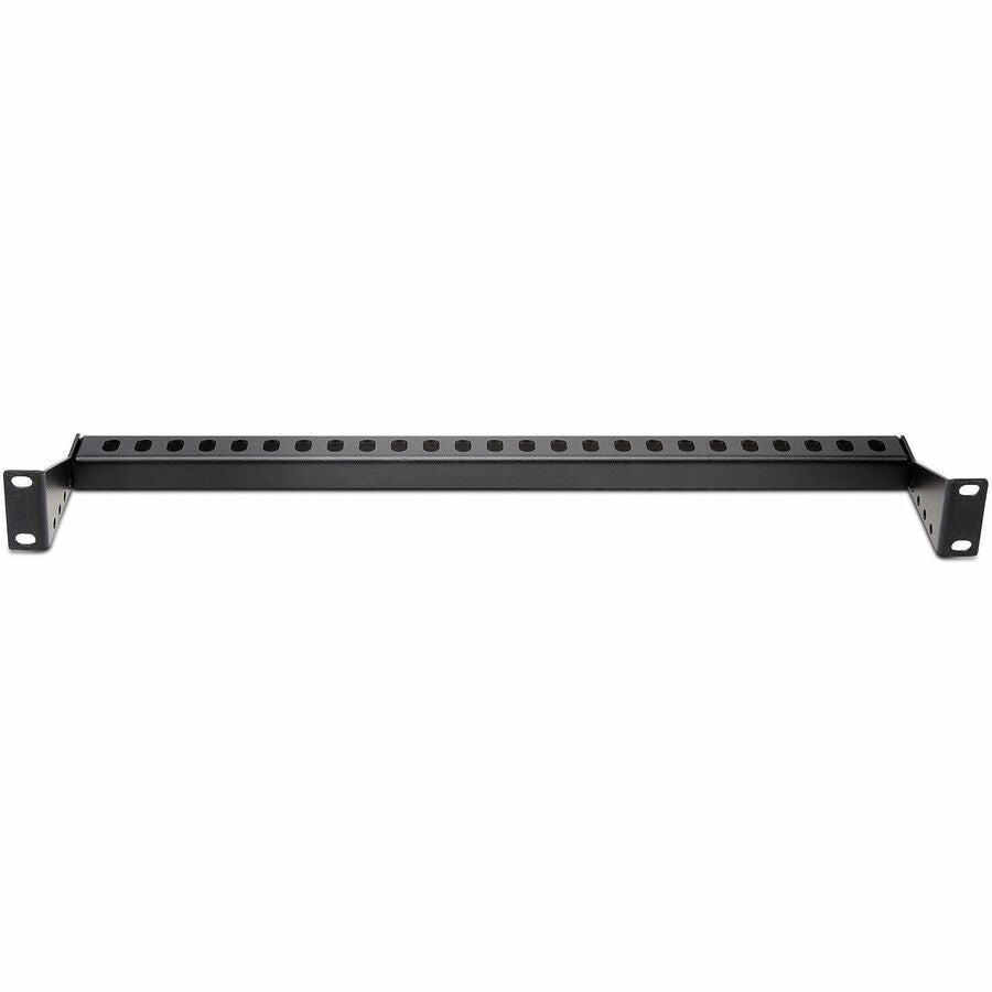 StarTech.com 1U Horizontal Cable Management Bar with Adjustable Depth for 19-Inch Racks