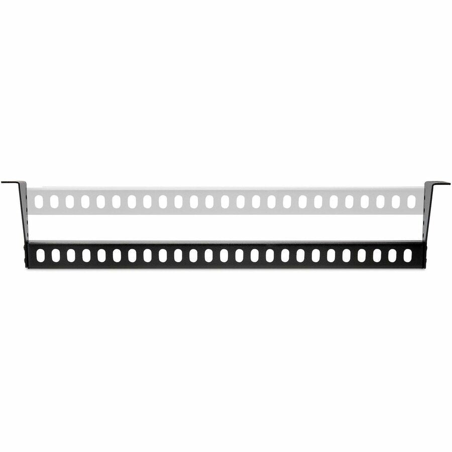 StarTech.com 1U Horizontal Cable Management Bar with Adjustable Depth for 19-Inch Racks