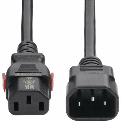 StarTech.com 4ft Power Extension Cord with IEC 60320 C14 to Locking C13 for IT Equipment