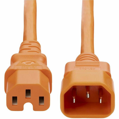 StarTech.com 6ft Heavy Duty PDU Power Cord, IEC 60320 C14 to C15, 15A 250V, Orange