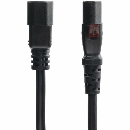 StarTech.com 10ft Power Extension Cord with IEC 60320 C14 to Locking C13 for IT Equipment
