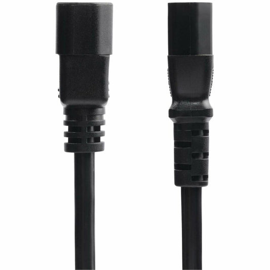 StarTech.com 2ft Power Extension Cord with IEC 60320 C14 to C13 Connectors – Heavy Duty, UL Listed, 10A 250V