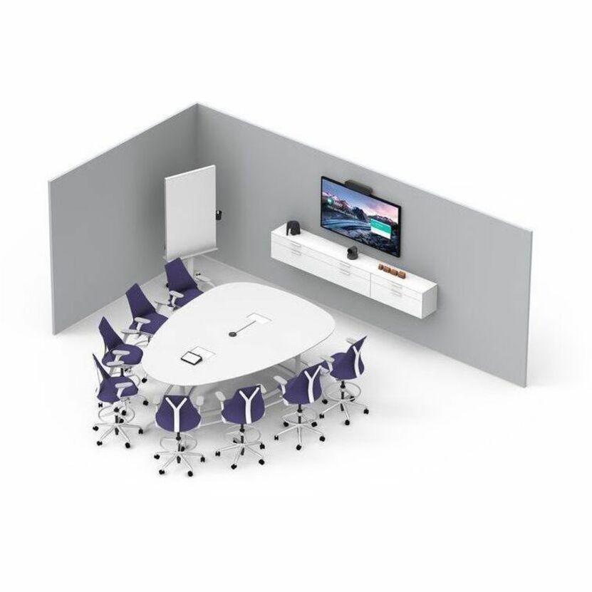Logitech Medium Room Solution with Tap and Rally System for Google Meet