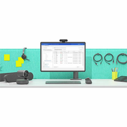 Logitech Large Room Solution with Tap and Rally Plus for Google Meet