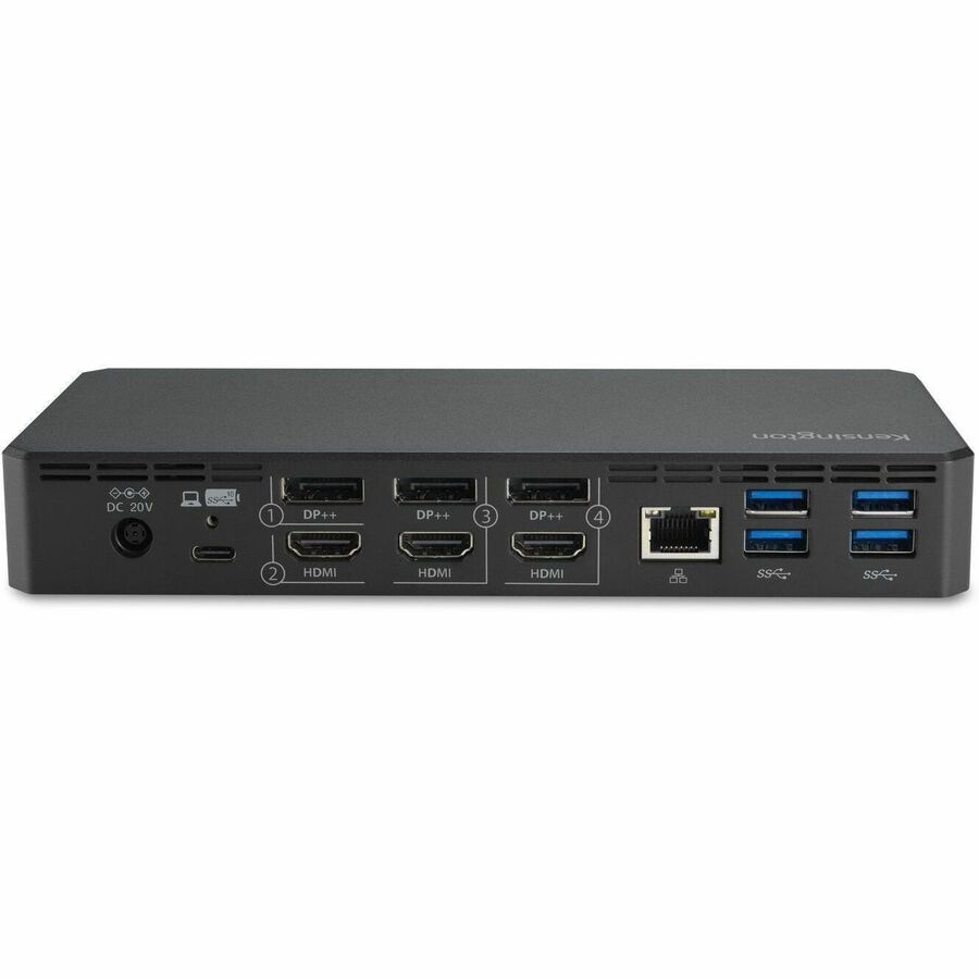 Kensington SD4790P USB-C & USB-A 10Gbps Quad 4K Docking Station for MacBook M1/M2/M3 and Windows Laptops