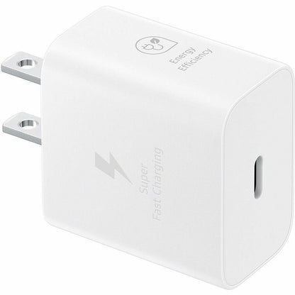 Samsung 25W PD Power Adapter with USB-C Cable - Fast Charging for Galaxy Smartphones and More