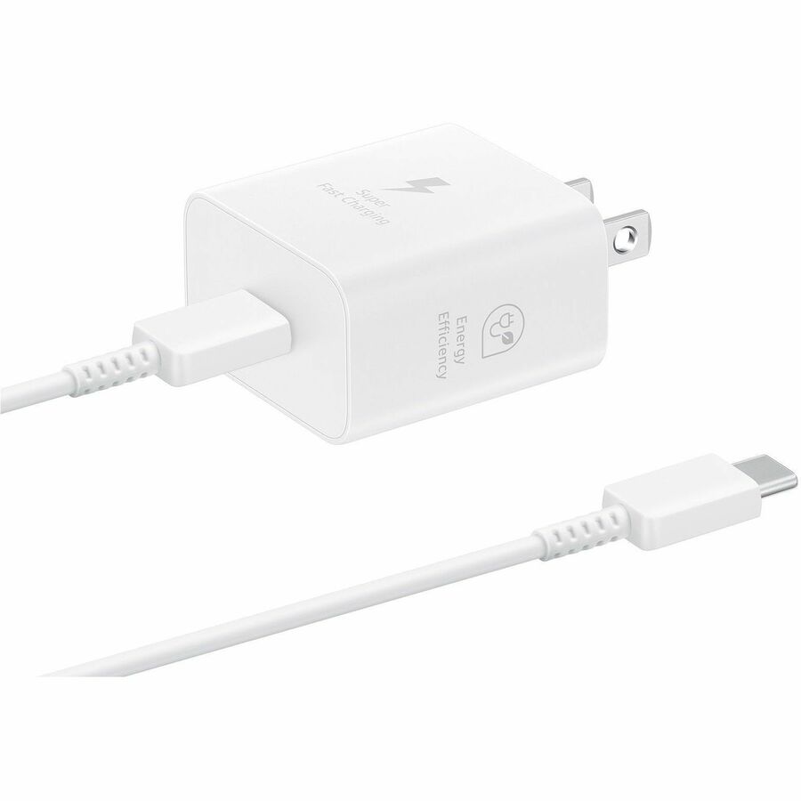 Samsung 25W PD Power Adapter with USB-C Cable - Fast Charging for Galaxy Smartphones and More