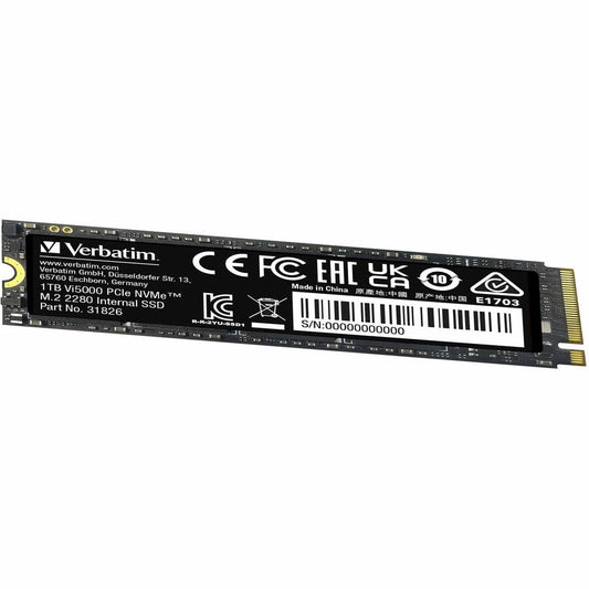 Verbatim America LLC 1TB Vi5000 PCIe NVMe M.2 2280 Internal SSD