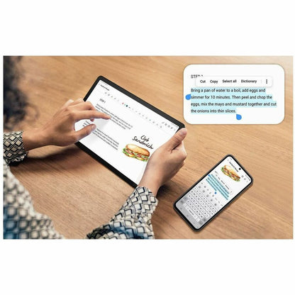 Samsung Galaxy Tab A9+ Tablet - 11-inch WUXGA Display, Snapdragon 695 5G, 8GB RAM, 128GB Storage, Graphite
