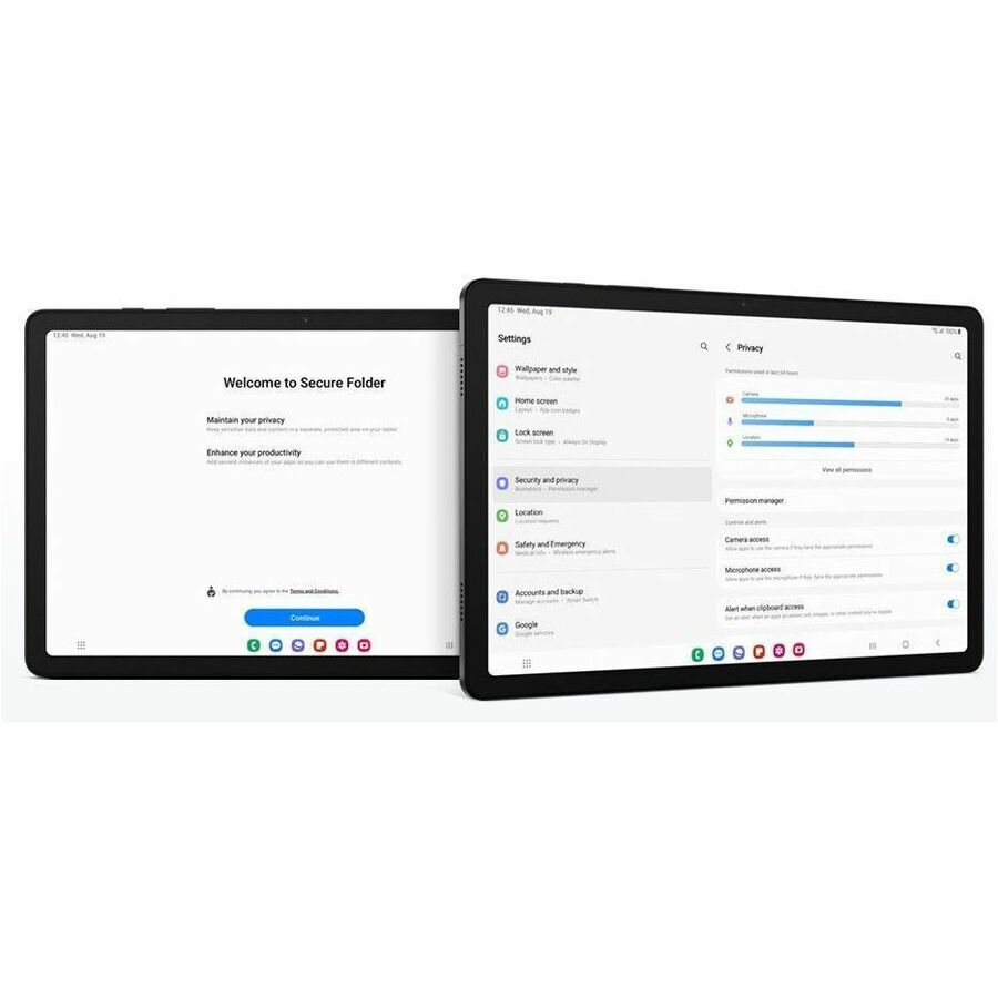 Samsung Galaxy Tab A9+ Tablet - 11-Inch WUXGA Display, Qualcomm Snapdragon 695 5G, 4GB RAM, 64GB Storage, Silver