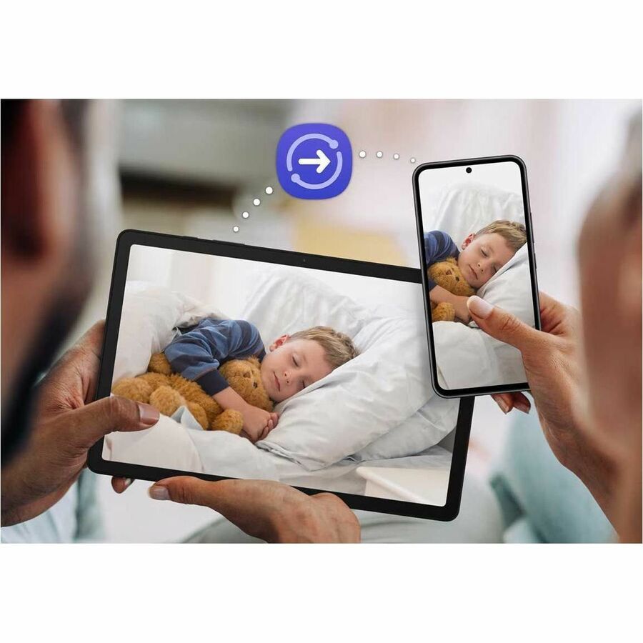 Samsung Galaxy Tab A9+ Tablet - 11-inch WUXGA Display, Qualcomm Snapdragon 695 5G, 4GB RAM, 64GB Storage, Graphite