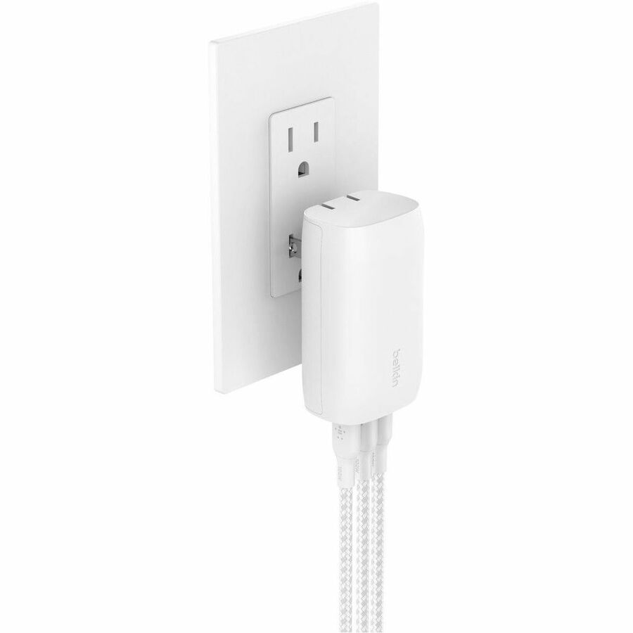 Belkin BoostCharge 67W USB-C Wall Charger with 3 Ports - Fast Charging for iPhone, Samsung, and Laptops