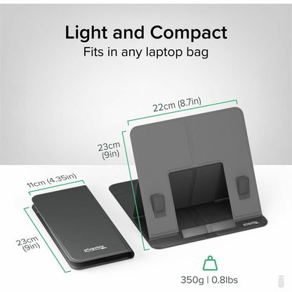 Plugable PT-STANDX Portable Adjustable Laptop and Tablet Stand for Travel and Home Use
