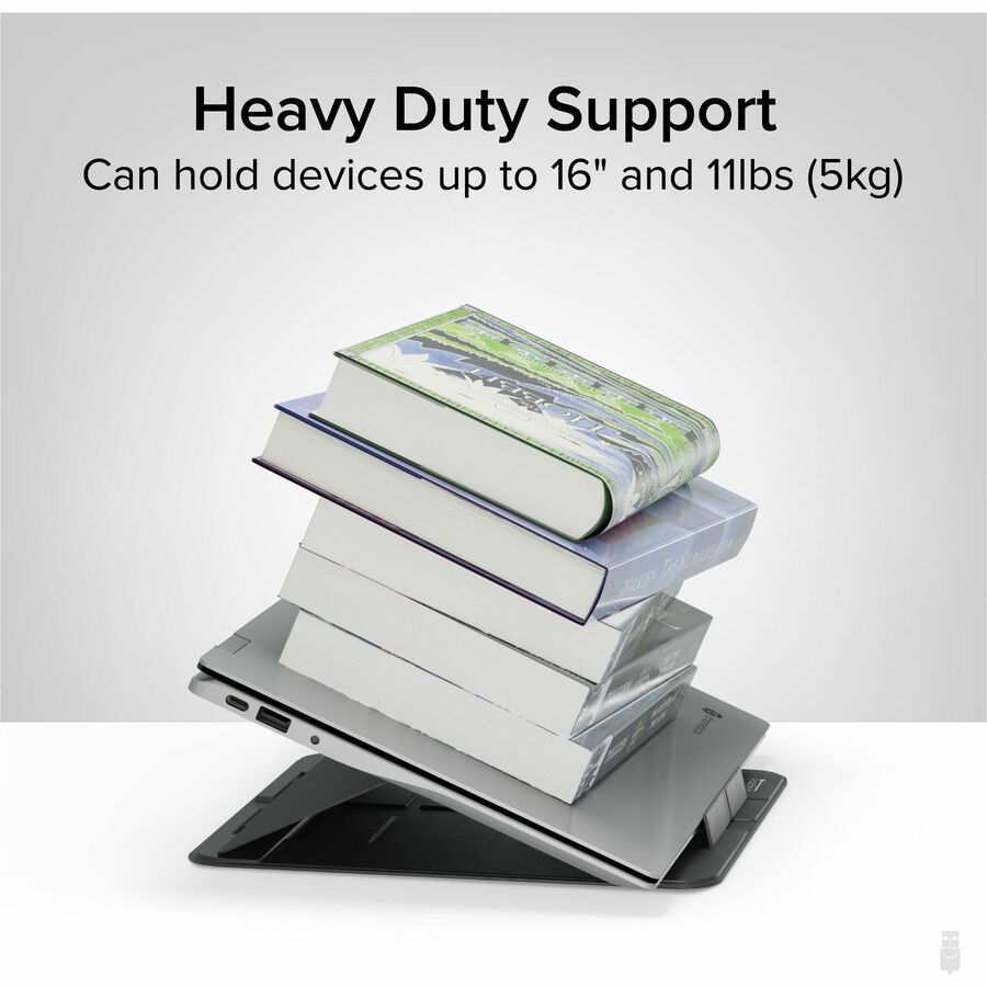 Plugable PT-STANDX Portable Adjustable Laptop and Tablet Stand for Travel and Home Use