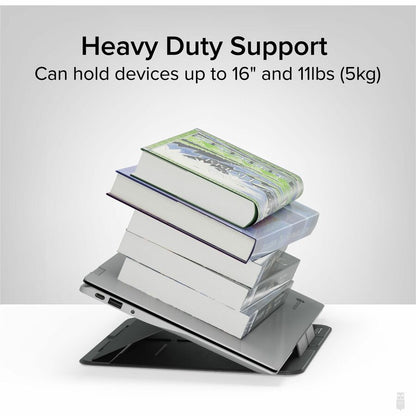 Plugable PT-STANDX Portable Adjustable Laptop and Tablet Stand for Travel and Home Use