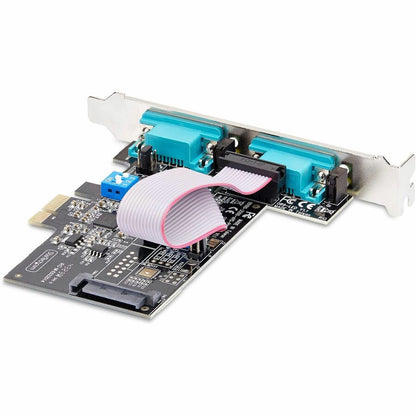StarTech.com 2-Port Serial PCIe Card - Dual RS-232/RS-422/RS-485 Communication Adapter for Desktop and SFF Systems