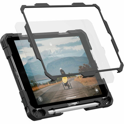 Urban Armor Gear Plasma Rugged Carrying Case for 10.2-inch Apple iPad (9th Generation) in Ice Black