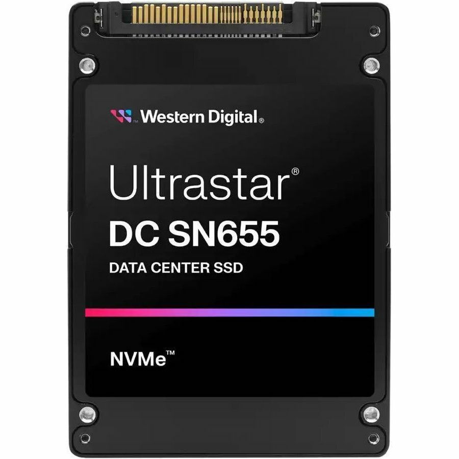 Western Digital Ultrastar DC SN655 7.68TB NVMe PCIe Gen 4. SSD for Data-Intensive Cloud and Server Applications