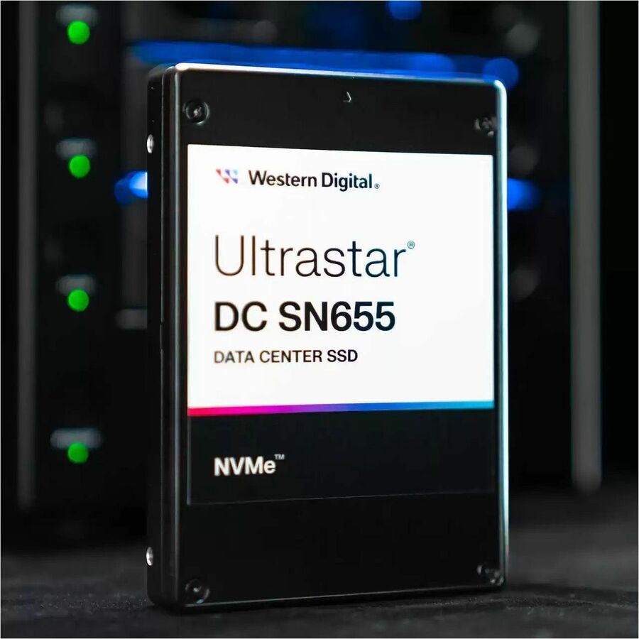 Western Digital Ultrastar DC SN655 7.68TB NVMe PCIe Gen 4. SSD for Data-Intensive Cloud and Server Applications