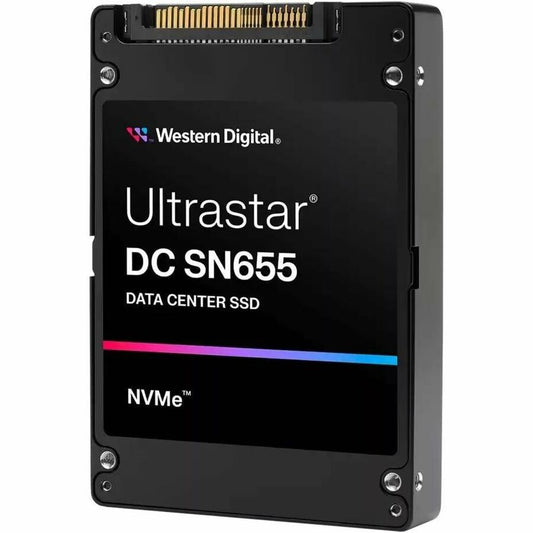 Western Digital Ultrastar DC SN655 NVMe SSD 15.36TB U.3 Drive for Enterprise and Data Centers