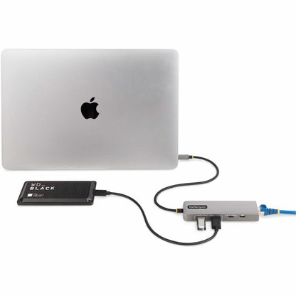 StarTech.com 3-Port USB-C Hub with 2.5 Gigabit Ethernet and 100W Power Delivery Pass-Through