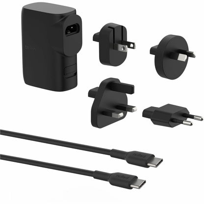Belkin Hybrid Wall Charger 25W with Power Bank 5K and Travel Adapter Kit