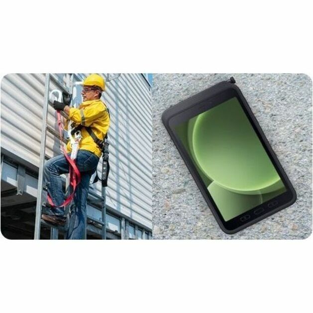 Samsung Galaxy Tab Active5 Rugged Tablet - 8" WUXGA, Exynos 1380 Octa-core, 6GB RAM, 128GB Storage, Android 14, Green