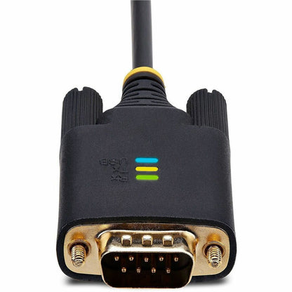 StarTech.com 13ft USB to Serial Adapter Cable with Dual RS-232 Ports and COM Retention