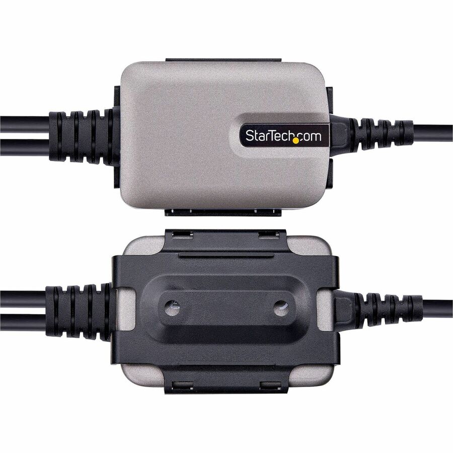 StarTech.com 13ft USB to Serial Adapter Cable with Dual RS-232 Ports and COM Retention