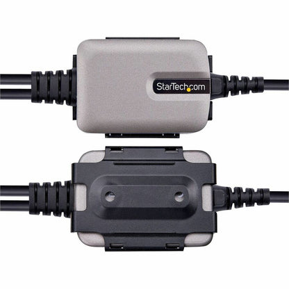 StarTech.com 13ft USB to Serial Adapter Cable with Dual RS-232 Ports and COM Retention