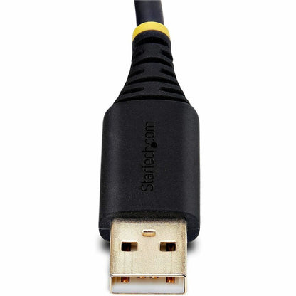 StarTech.com 13ft USB to Serial Adapter Cable with Dual RS-232 Ports and COM Retention