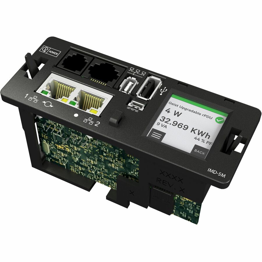 Vertiv Geist Monitored RPDU VP4N30AM – 30A 208V Rack Power Distribution Unit with LCD Monitoring and 36 Outlets