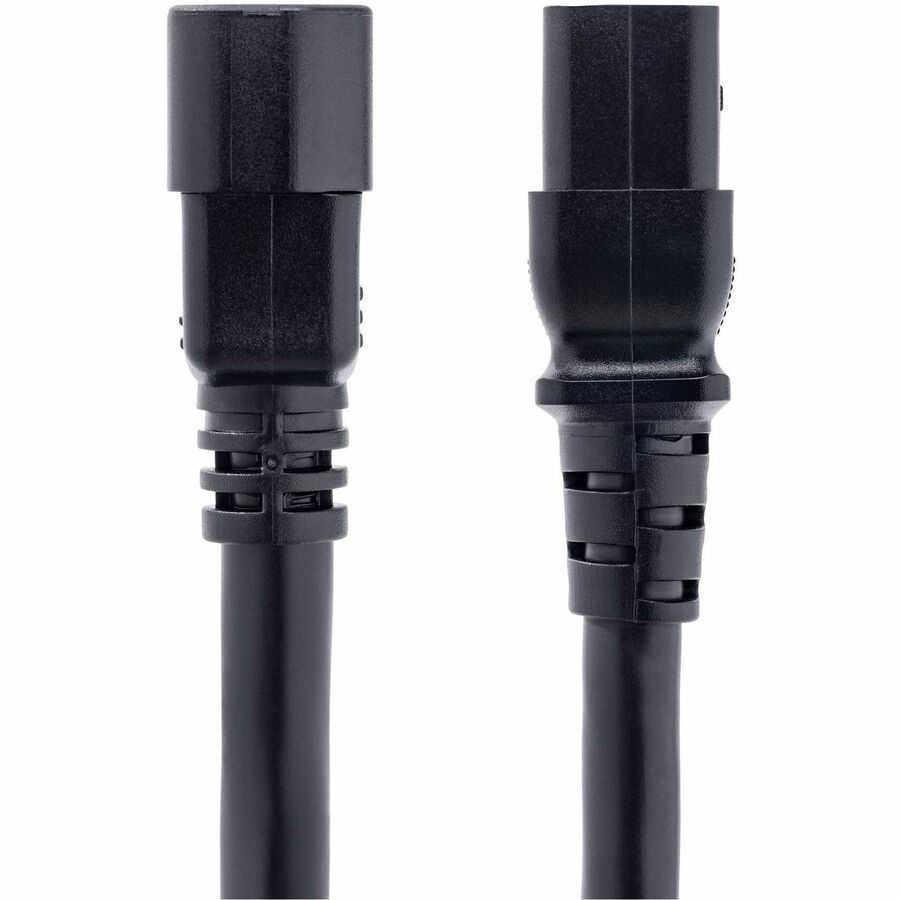 StarTech.com 6ft Heavy Duty Power Cord C14 to C19, 15A 250V, 14AWG for Servers and Rackmount Equipment