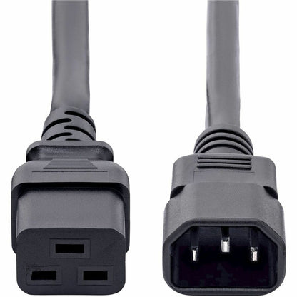 StarTech.com 6ft Heavy Duty Power Cord C14 to C19, 15A 250V, 14AWG for Servers and Rackmount Equipment