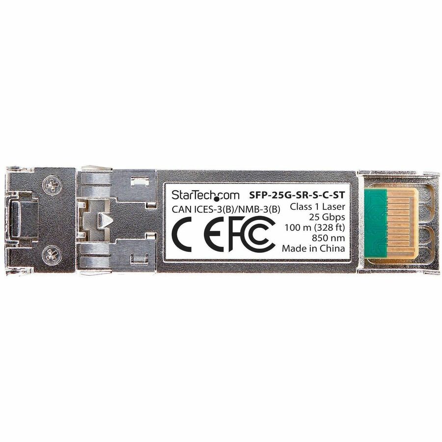 StarTech.com Cisco SFP-25G-SR-S Compatible SFP28 Module - 25Gbps Multimode Fiber Transceiver with LC Connector, 100m Range