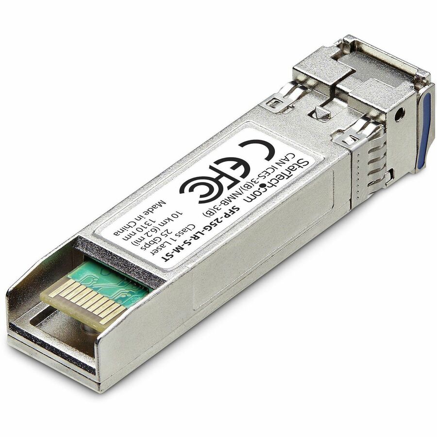 StarTech.com SFP28 Module SFP25GLRSMST — 25Gbps Single Mode Fiber Transceiver for Long-Range Optical Networks