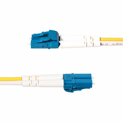 StarTech.com 10m LC to SC OS2 Single Mode Duplex Fiber Optic Patch Cable - 100G, Low Loss, LSZH Jacket