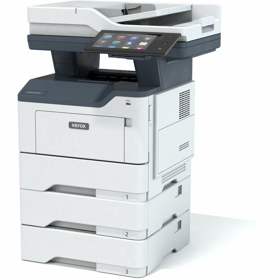 Xerox VersaLink B415 Multifunction Printer – Monochrome Laser MFP with 47 ppm, Wireless & Mobile Printing, Advanced Security