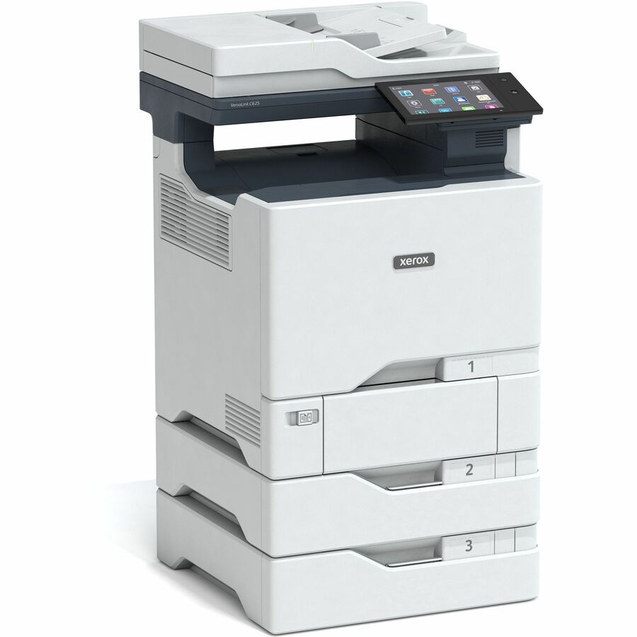 Xerox VersaLink C625 Color Multifunction Printer – Up to 52ppm with Duplex, Copy, Scan, Fax, TAA Compliant
