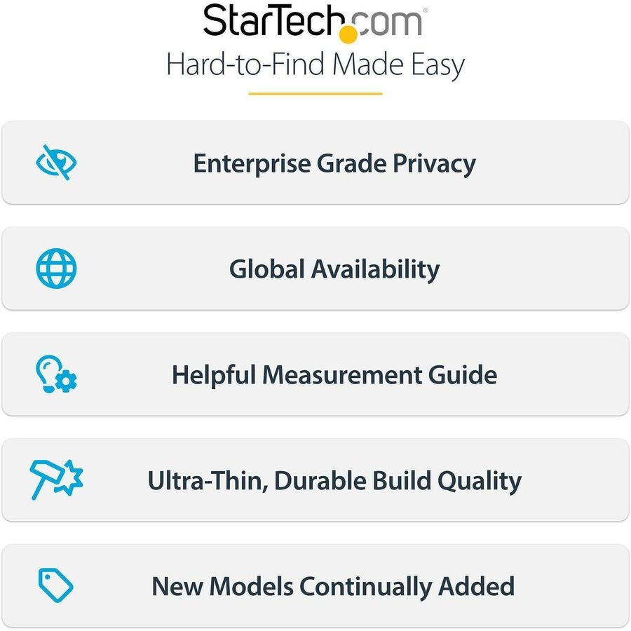 StarTech.com 16-inch 16:10 Flip-Up Privacy Screen with Touch - Anti-Glare Laptop Privacy Filter and Blue Light Reduction