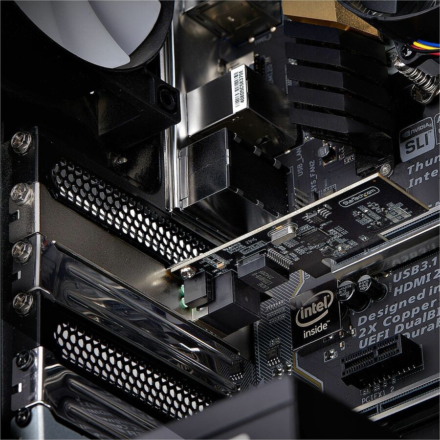 StarTech.com 1-Port 2.5G NBASE-T PCIe Network Card with Intel I225-V Chipset