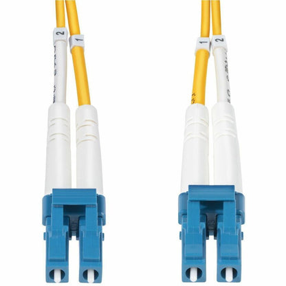 StarTech.com 5m LC to LC OS2 Single Mode Duplex Fiber Optic Cable - 100Gbps, Low Loss, LSZH Jacket