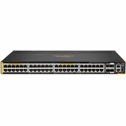 Hewlett Packard Enterprise Aruba CX 6300 Ethernet Switch (Part S3L77A) – 48 Port, 50GBase-X, Manageable, PoE, 1U Rack-Mountable