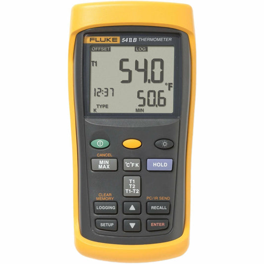 Fluke 54 II B Data Logging Thermometer with Dual Input – High-Accuracy Digital Temperature Measurement