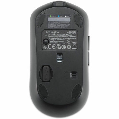 Kensington MY430 Rechargeable Wireless Mouse with 5 Programmable Buttons and Eco-Friendly Design