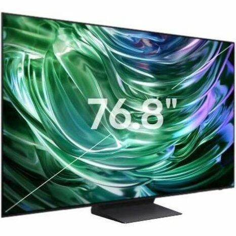 Samsung QN77S90DAF 77-Inch Smart OLED 4K UHD TV with HDR+, Dolby Atmos, and Bixby Voice Control