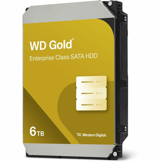 Western Digital Gold WD6004FRYZ 6TB Internal 3.5-Inch SATA Hard Drive for Workstations