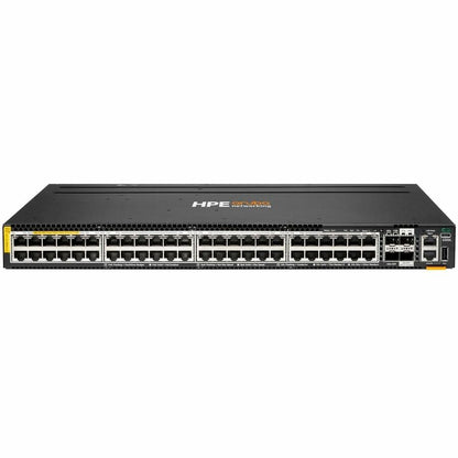Hewlett Packard Enterprise Aruba CX 6300 Ethernet Switch S3L76A – 48 Ports, 25GbE, PoE, Modular, Managed Network Switch