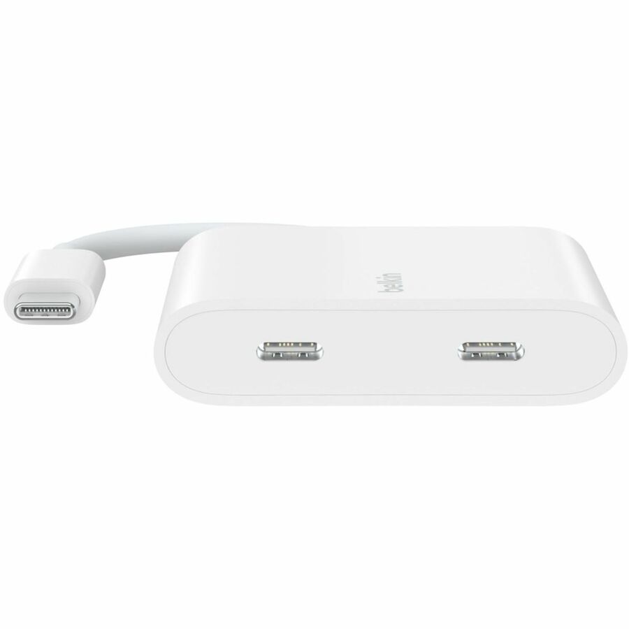 Belkin Connect USB-C Data + Charge Adapter (Part WCZ002BTWH) for Fast Data Transfer and Power Delivery